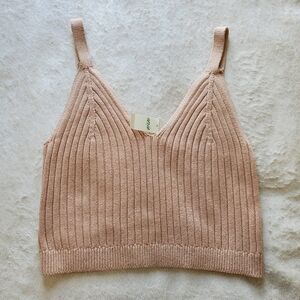 Aerie Ribbed Knit Tank Top